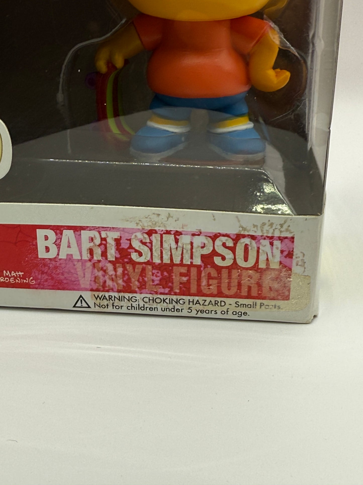 Funko Pop! Vinyl: The Simpsons - Bart Simpson #03 DAMAGED