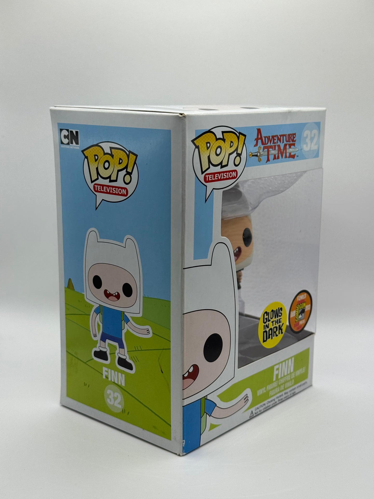 Funko Pop! Vinyl: Adventure Time - FINN (w/ Sword) #32 - 2013 SDCC