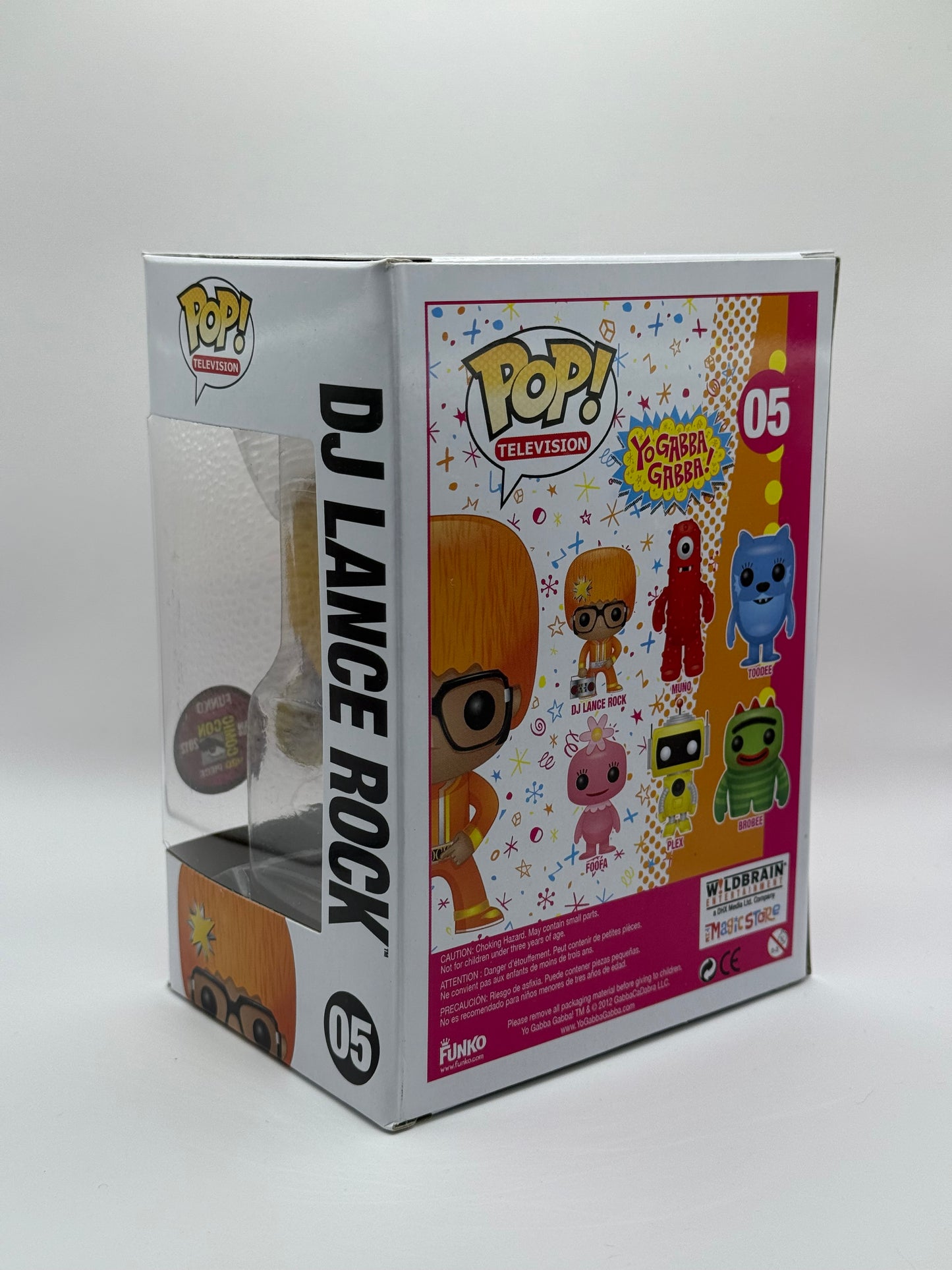 Funko Pop! Vinyl: Yo Gabba Gabba! - DJ Lance Rock #5 (480 pcs)