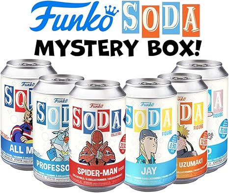 Funko Vinyl Soda Mystery Starter Set (Box of 6)
