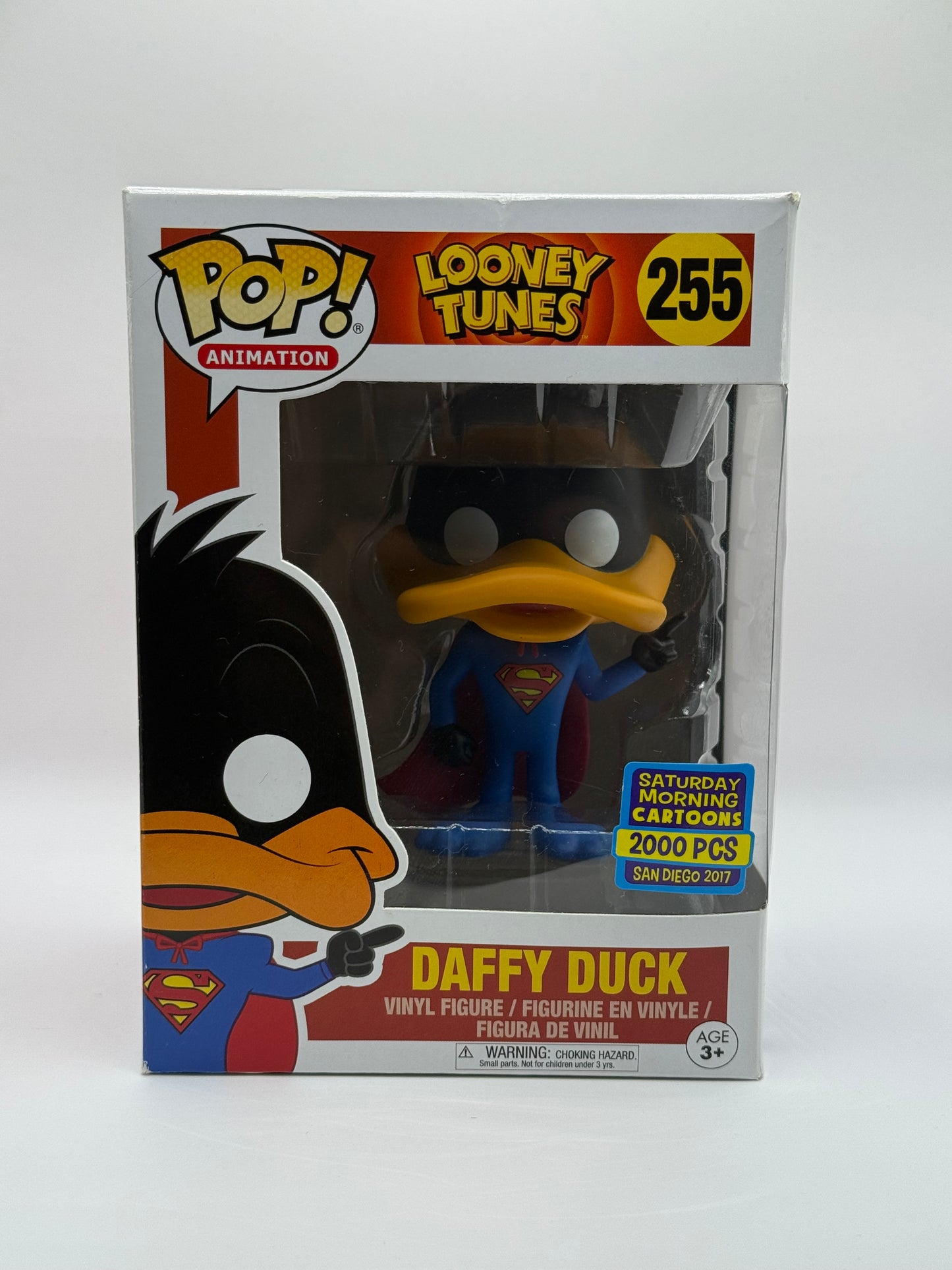 FUNKO POP ! DAFFY DUCK 255 SATURDAY MORNING CARTOONS LE 2000 PCS LOONEY TUNES