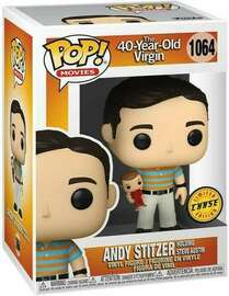 Funko Pop! 40 Year Old Virgin Andy Stitzer #1064 CHASE Vinyl