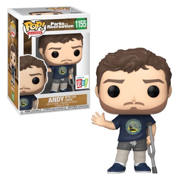 Funko Pop! Vinyl: Parks and Recreation - Andy with Leg Casts #1155