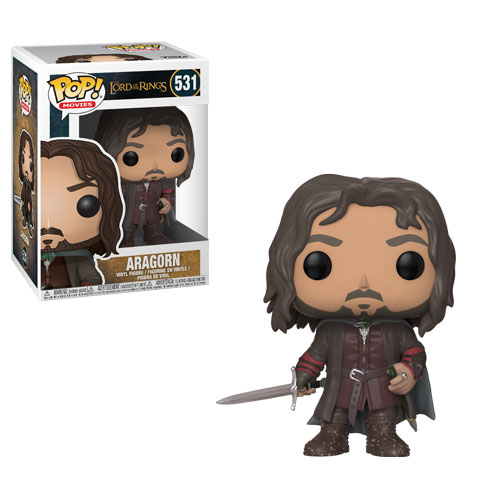 Funko POP! Movies: Lord of The Rings Hobbit Aragorn #531 Vinyl Figure