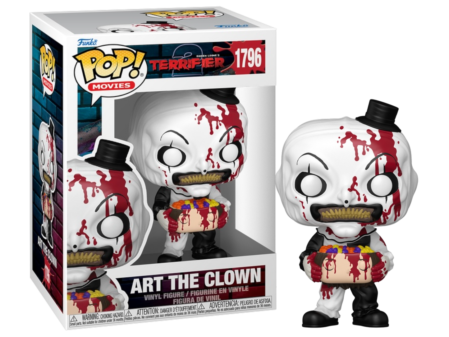 Funko Pop! Movies: Damien Leone’s Terrifier 2- Art the Clown #1796