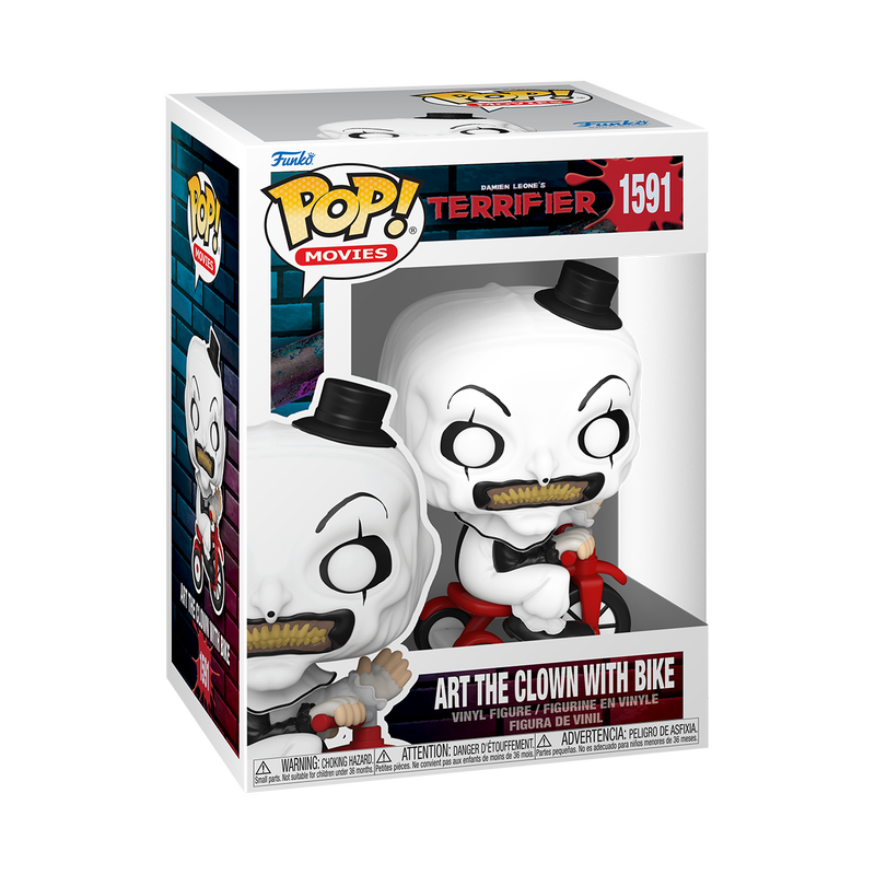 FUNKO POP! Terrifier - Art the Clown w/Bike #1591