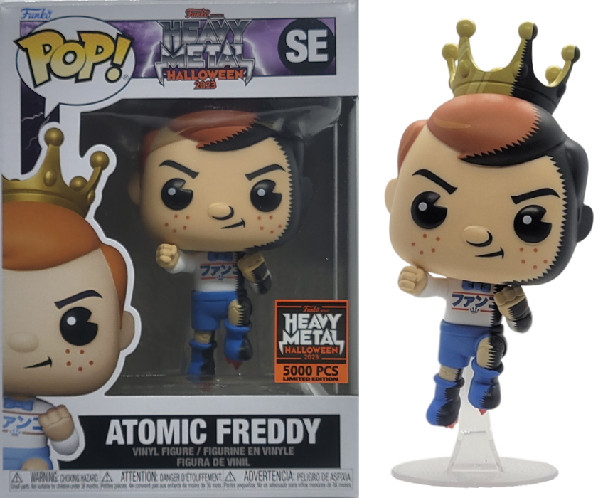 Funko Pop!: Atomic Freddy SE (Funko Heavy Metal Halloween 2023)