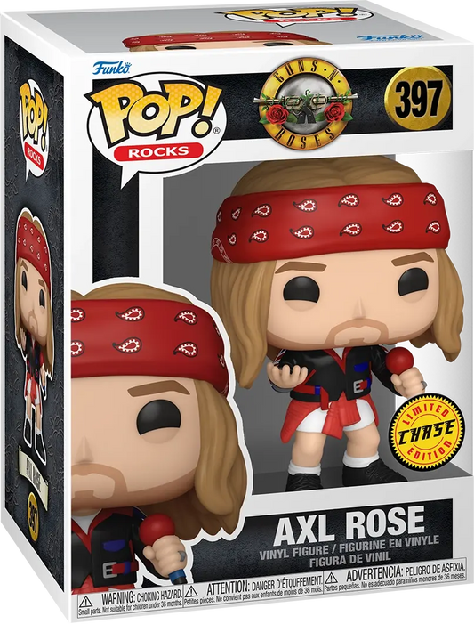 Funko POP! Guns N Roses Axl Rose #397 Chase Limited Edition