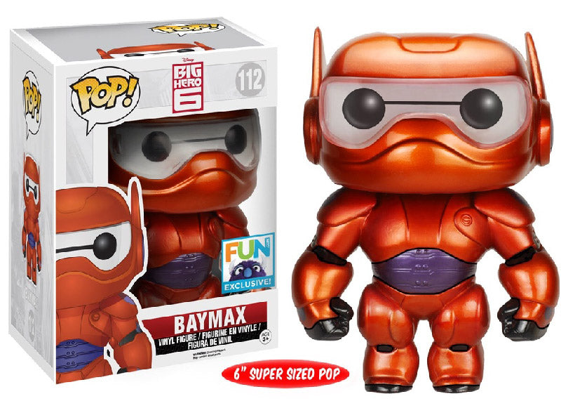Funko Pop! Big Hero 6 Baymax 112 (Armored) (Metallic)
