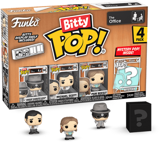 Funko Pop! Vinyl Figures - The Office Dwight Schrute as Scranton Strangler Funko Bitty Pop! Mini-Figure 4-Pack