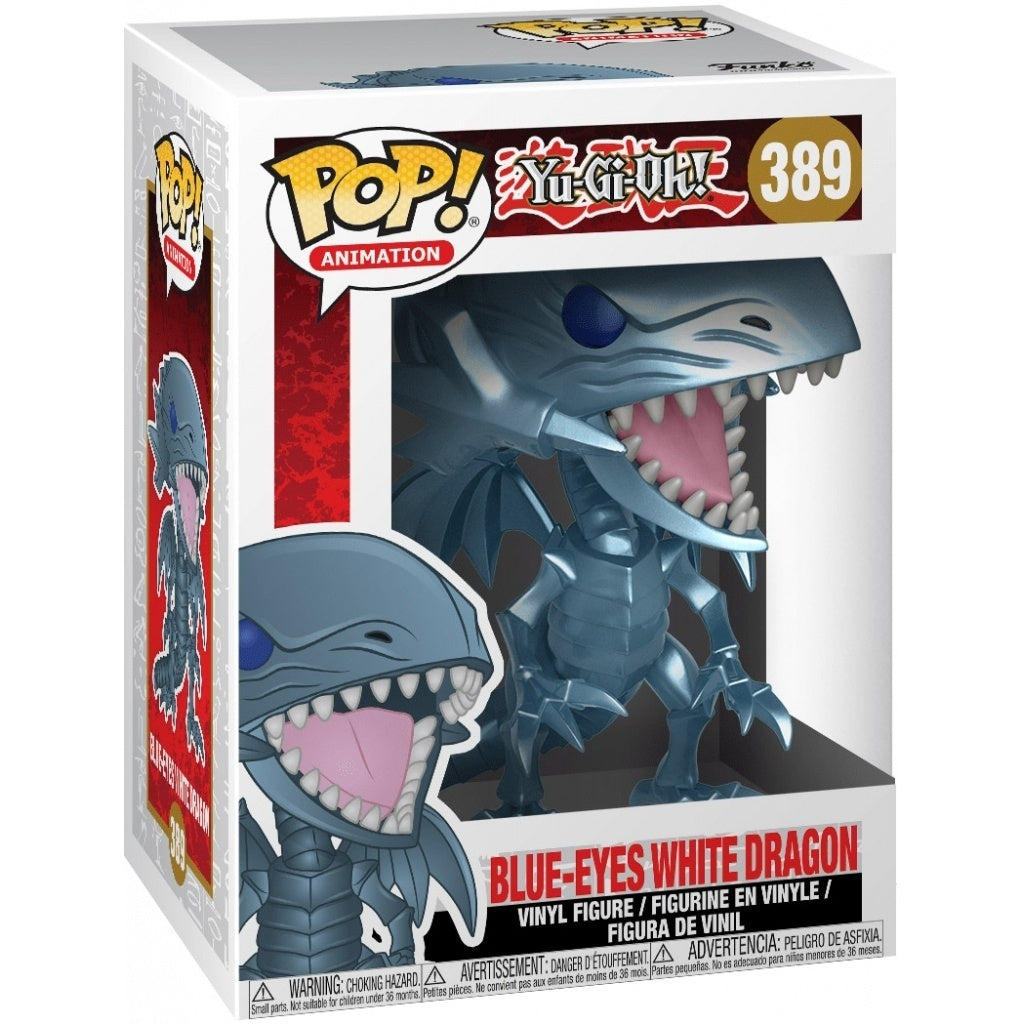 Funko Pop! Anime Yu-Gi-Oh! Blue Eyes White Dragon #389