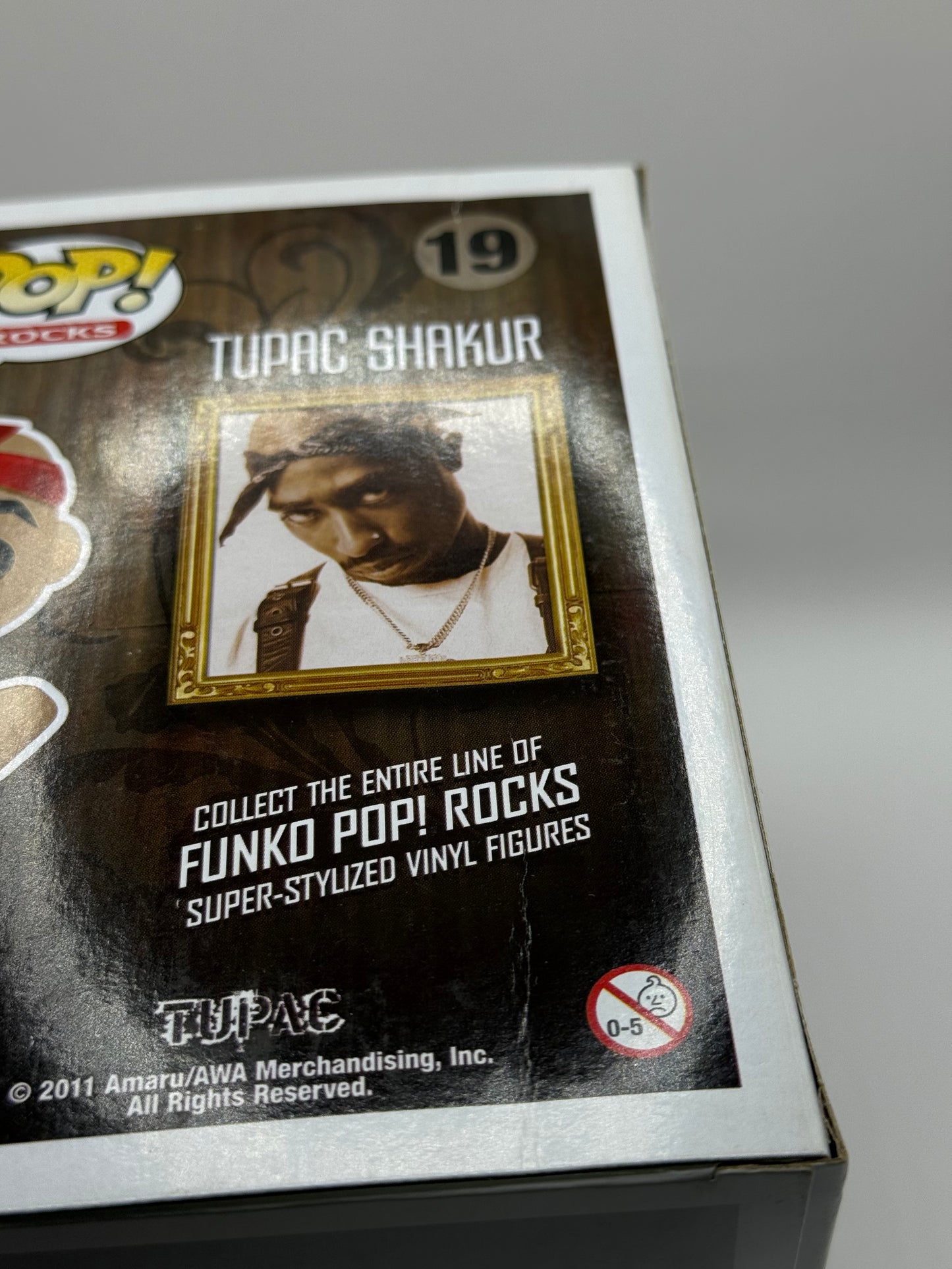 Funko POP! Rocks Original 2011 Tupac Shakur #19