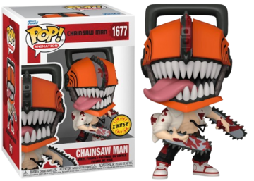 Funko Pop! Vinyl: Chainsaw Man - Chainsaw Man (Chase) #1677