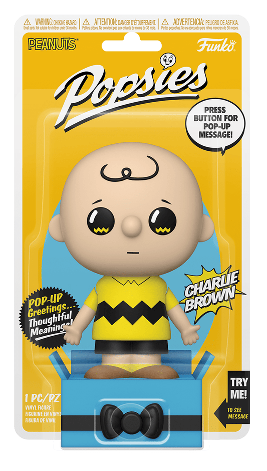 Funko Popsies Pop Up Greetings Thoughtful Meanings Peanuts Charlie Brown