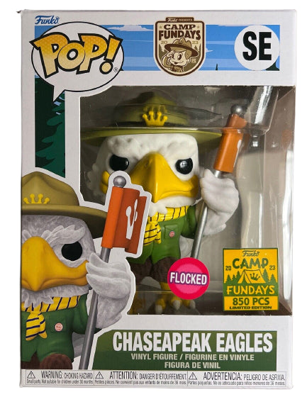 Funko POP! Chaseapeak Eagles Flocked 2023 SDCC Camp Fundays LE 850