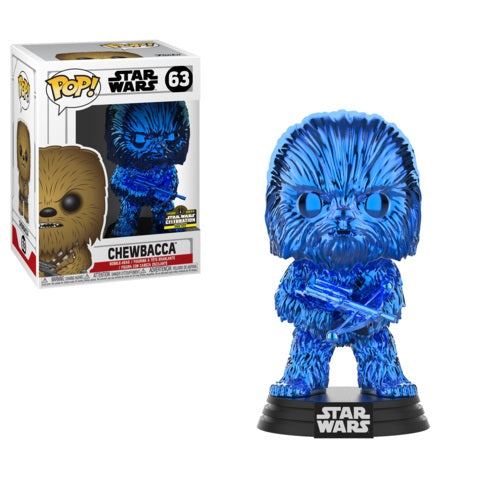 Funko Pop! Vinyl: Star Wars - Chewbacca (Blue) Celebration 2019