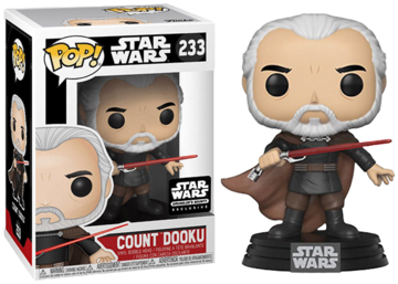 Funko Pop! Vinyl Star Wars count dooku Smugglers bounty 223