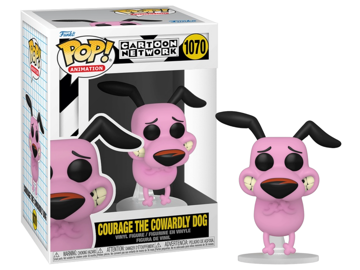 Funko Pop! Vinyl: Cartoon Network - Courage the Cowardly Dog #1070