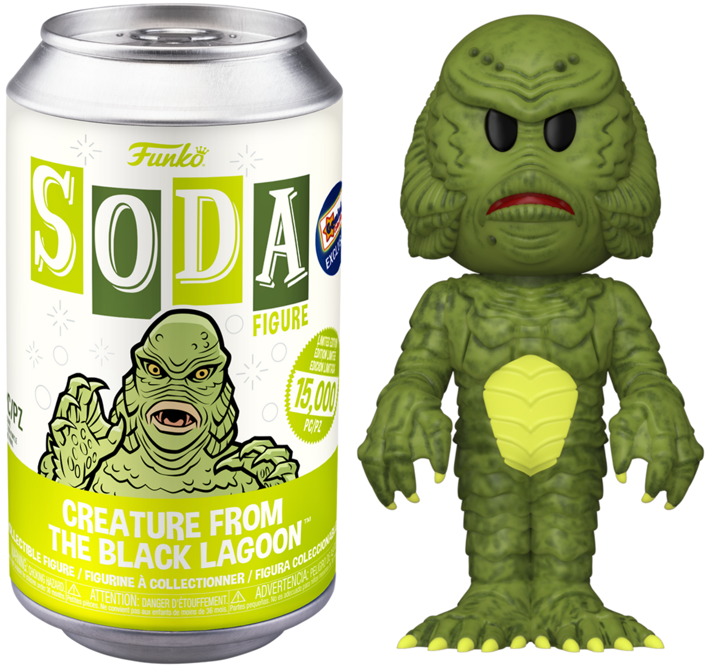 Funko Soda Universal Monsters: Creature from The Black Lagoon Gemini Collectibles Exclusive - 1/6 Chase Variant