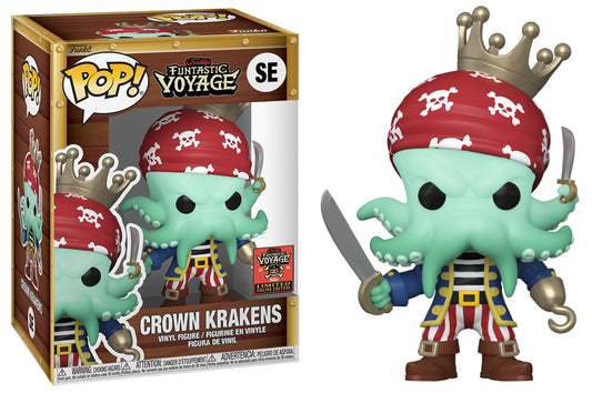 Funko Pop! 2024 Funko Fantastic Voyage Pirate Crown Kraken