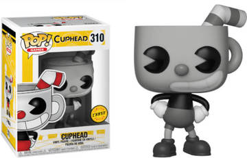 Funko Pop! Vinyl: Cuphead - Cuphead (Black and White) (Chase) #310