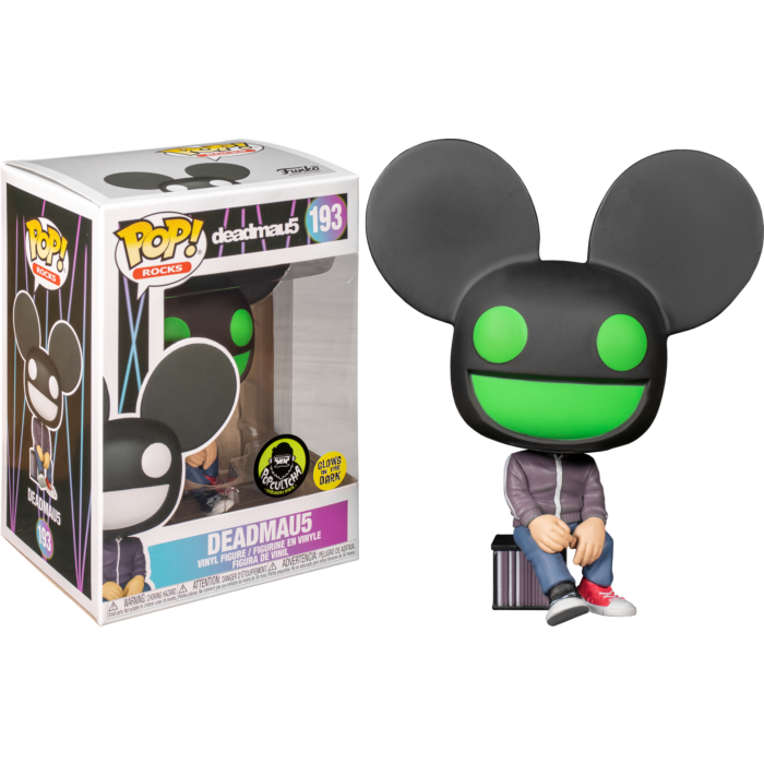 DEADMAU5 #193 FUNKO POP ROCKS (GLOW POPCULTCHA) VINYL FIGURE