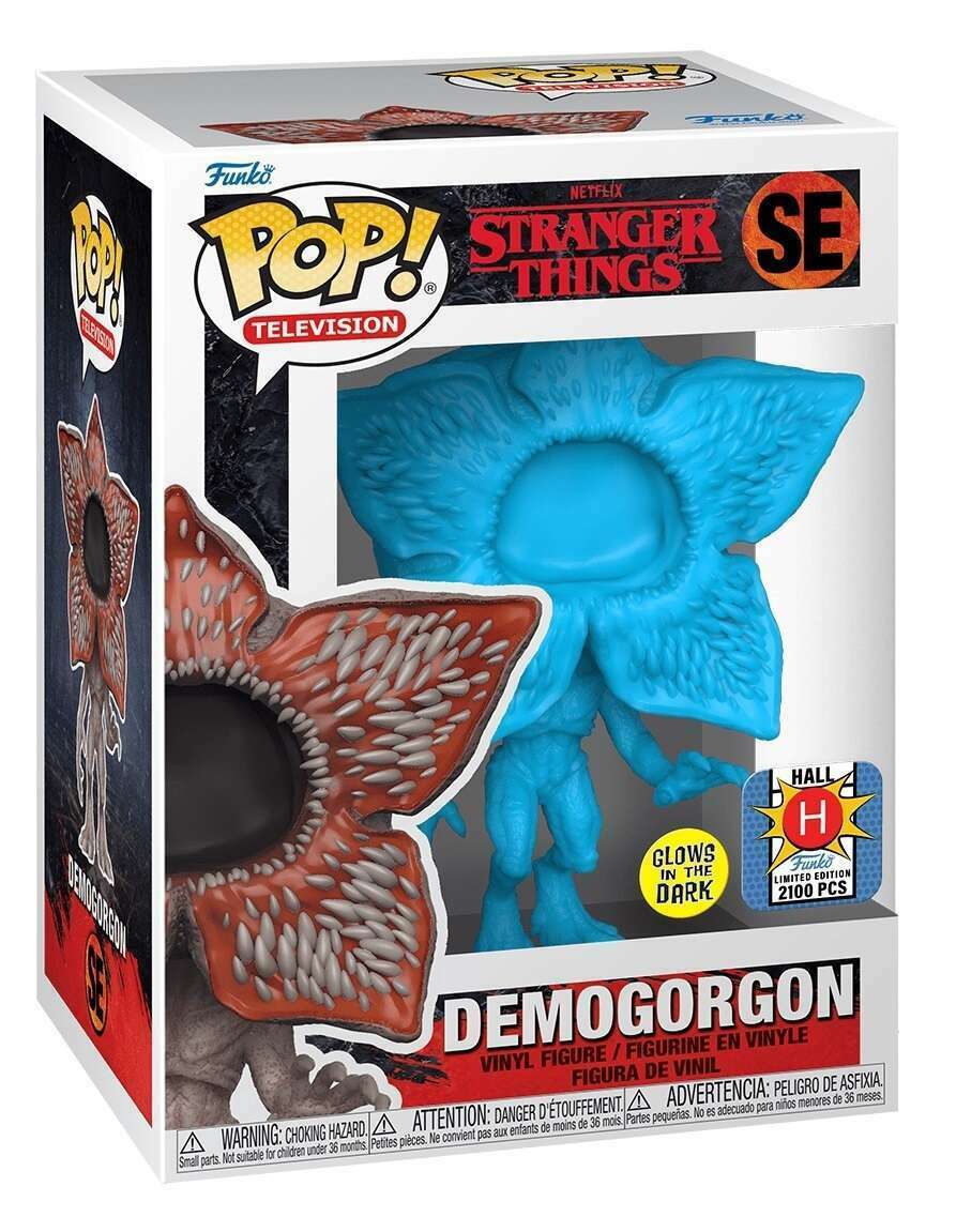 FFunko Pop! Vinyl: Stranger Things - Demogorgon (Blue) (Glows) SDCC Hall H
