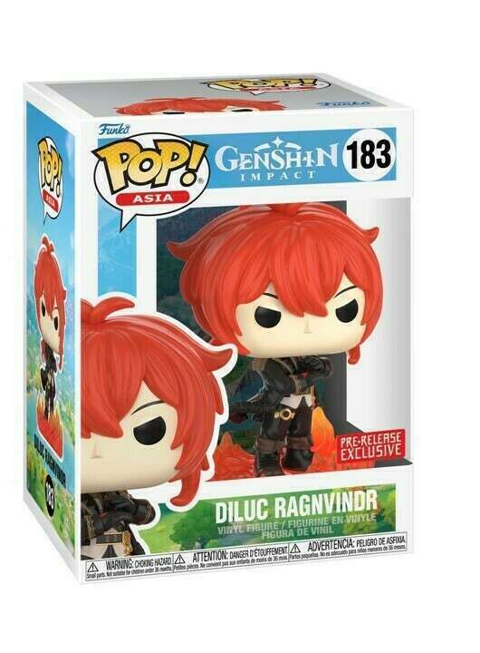 Funko Pop! Genshin Impact - Diluc Ragnvindr 2023 Pre-Release!