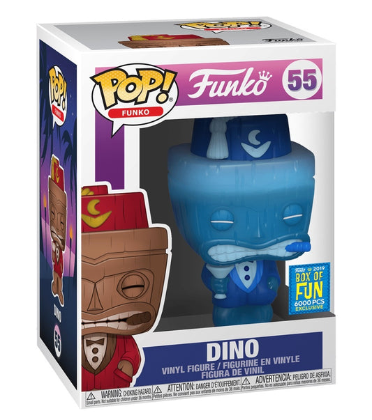 Funko Pop! Blue Dino #55 2019 Fundays Box of Fun LE 6000 Spastik Plastik