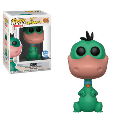 Funko Pop! Flintstones Dino Green 406 2500 Pieces Funko Shop Exclusive