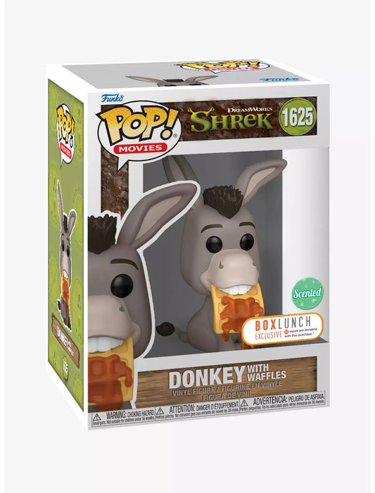 Funko Pop! Deluxe: Shrek - Donkey with Waffles (Scented) - Box Lunch (Exclusive)