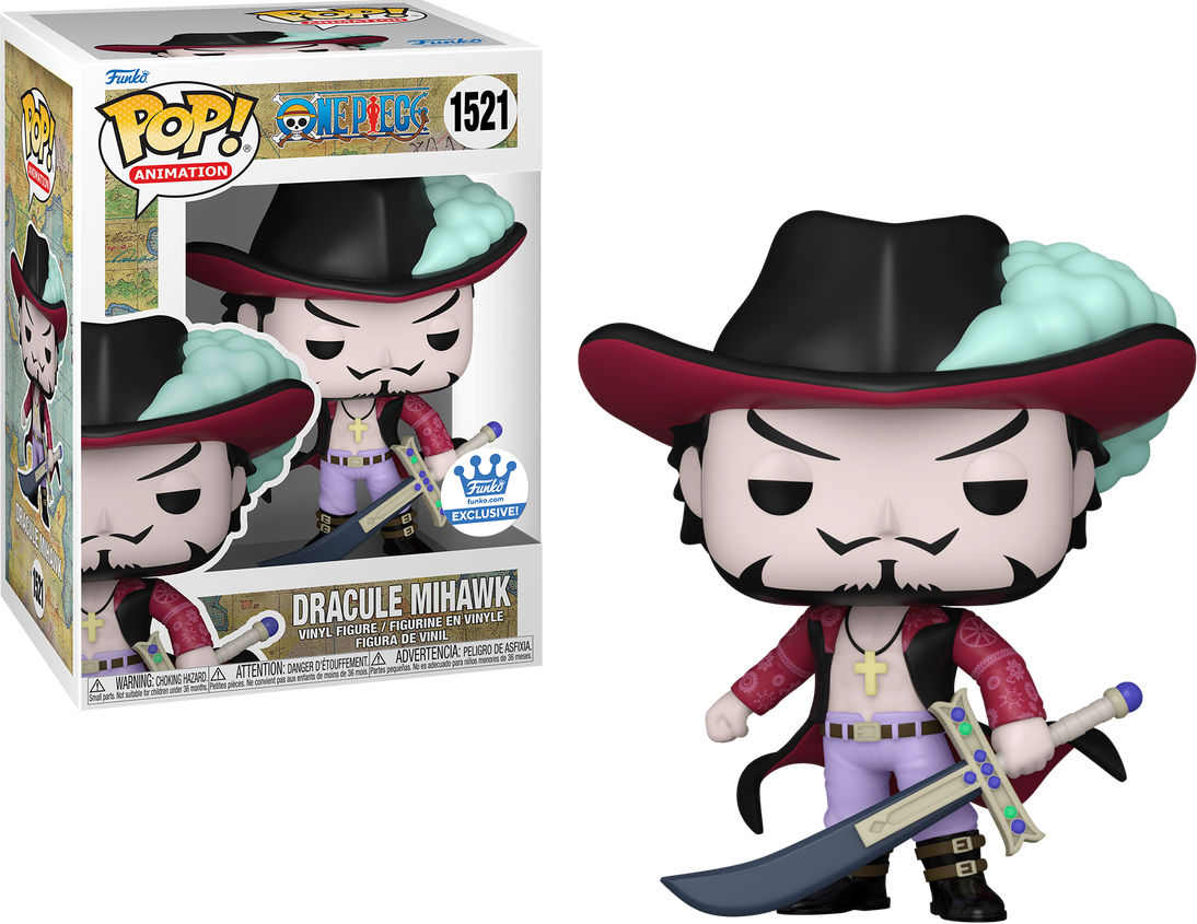 FUNKO POP! Anime Animation One Piece Dracule Mihawk #1521