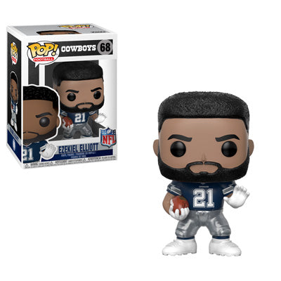 Funko POP! Vinyl - NFL Dallas Cowboys Ezekiel Elliot (Blue Jersey) - #68
