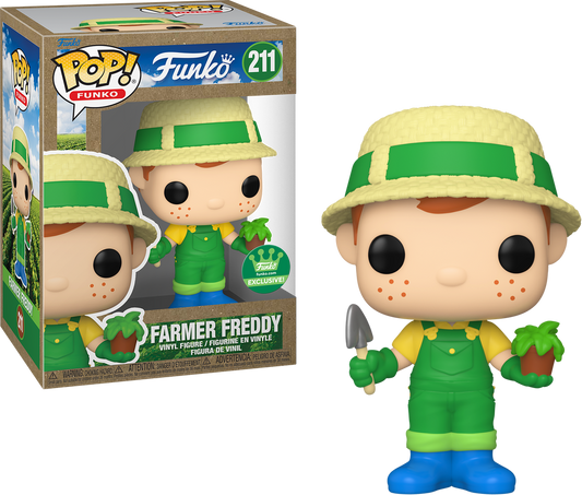 Funko Pop! Farmer Freddy #211 Shop Exclusive Earth Day Vinyl Figure