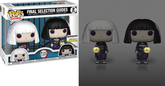 Funko Pop! Demon Slayer Final Selection Guides Amazon Exclusive 2 Pack Glow GITD