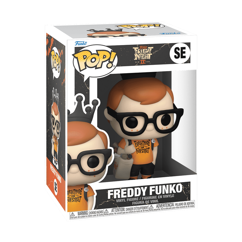 Funko Pop! Freddy Funko Frightmare On Fun Street SE 2022 NYCC Fright Night 3500