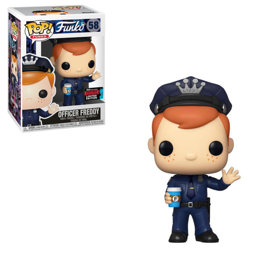 Funko POP! Funko Officer Freddy #58 (2019 Fall Con) Vinyl Figure