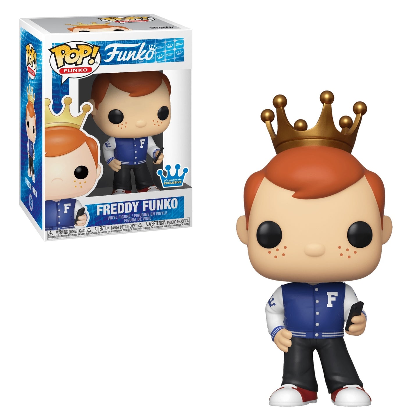 Funko Pop Freddy Funko Social Media 2.0 Phone Excl Letterman