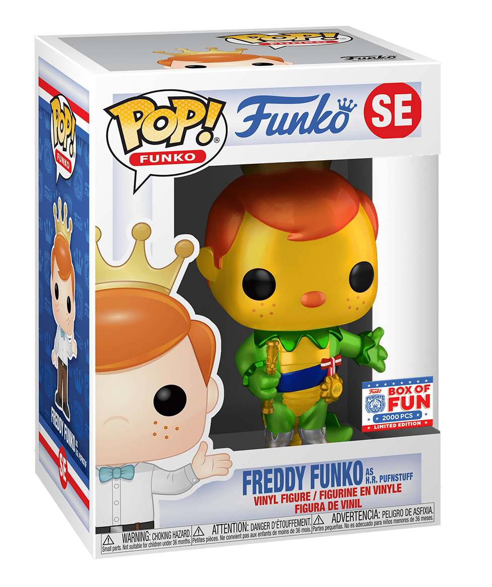 Funko Pop Freddy Funko as H.R Pufnstuff SE Metallic Limited 2000