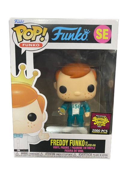 2022 Funko Fundays Blacklight Battle Freddy Funko as Player 456 (LE 2000)