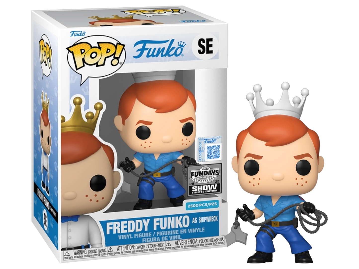 Funko Fundays 2025 Freddy Funko As Shipwreck G.I. Joe Vinyl Figure LE 2500