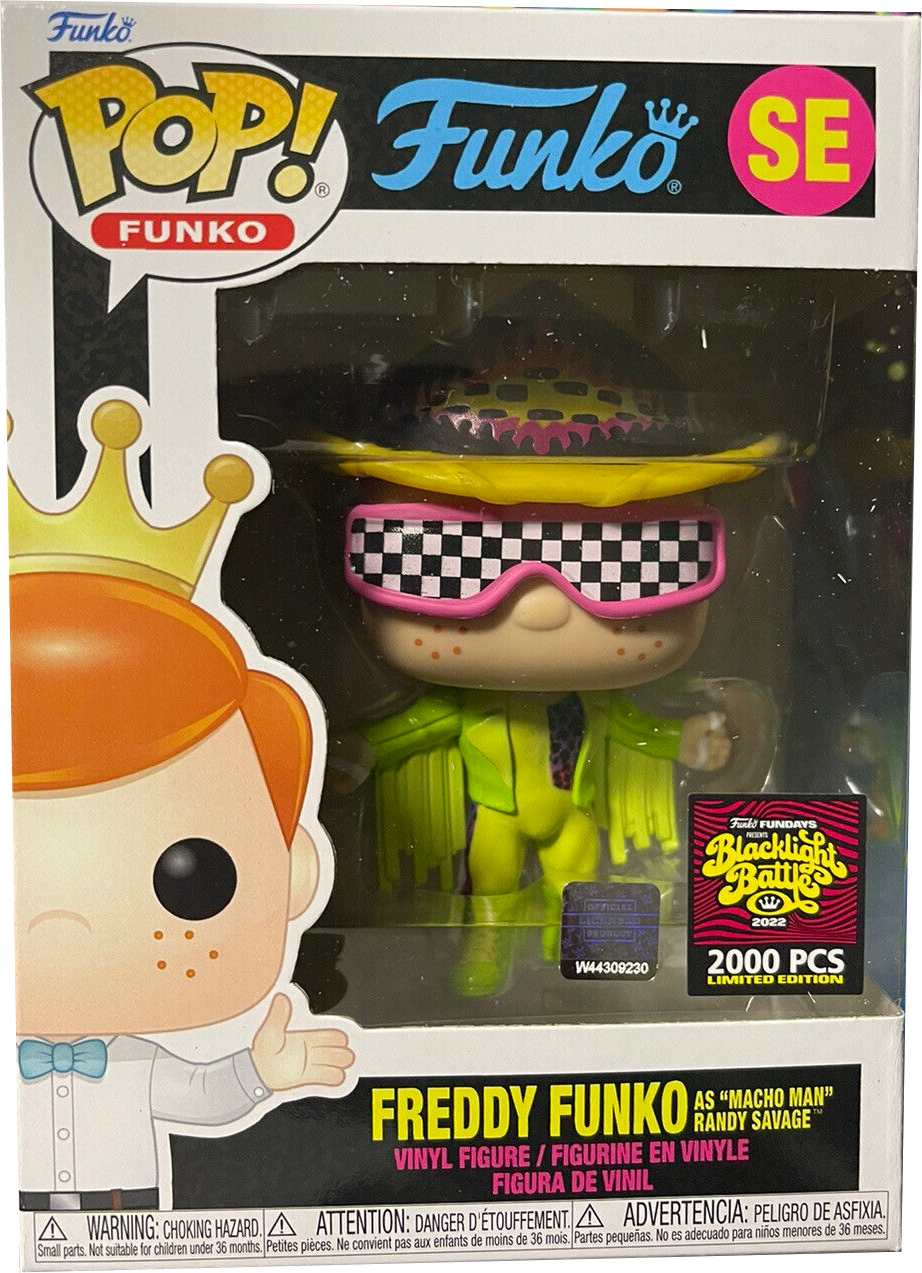 Funko Pop! Freddy Funko As Macho Man Randy Savage - LE 2000 Fundays 2022