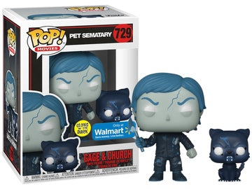 Funko Pop! Vinyl: Gage & Church #729 (Glows in the Dark) - Walmart Exclusive