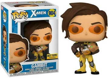 Funko Pop! X-Men Gambit w/ cat Hot Topic Exclusive #904