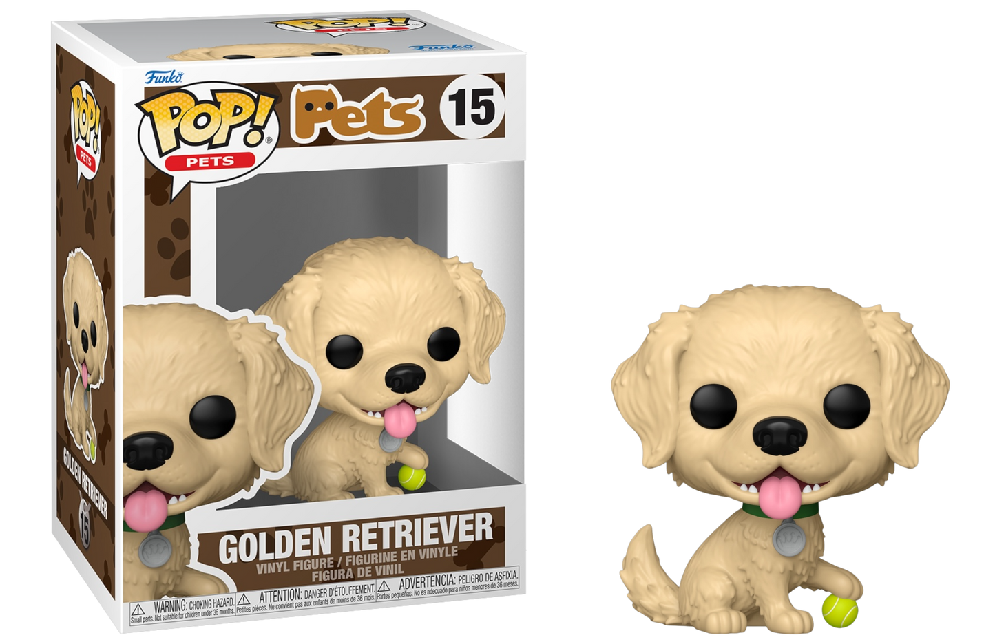 Funko Pop! Pets: Golden Retriever #15