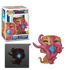 Funko Pop! Captain Marvel #445 Goose (Flerken) Glows in the Dark