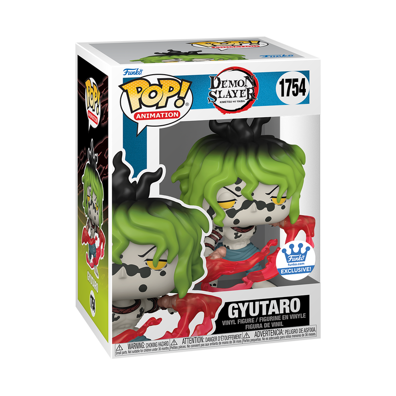 Funko POP! Animation Demon Slayer Gyutaro #1754 Funko Shop Exclusive