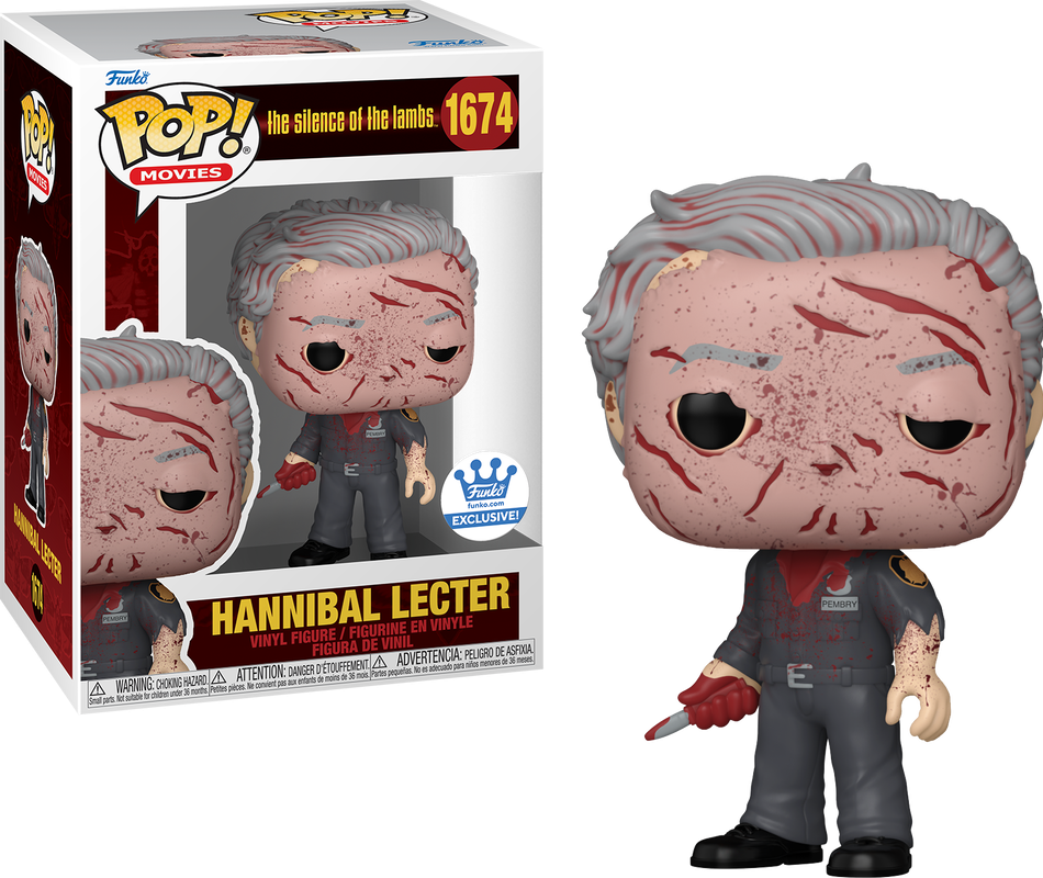 Funko Pop Hannibal Lecter Funko (Exclusive) #1674 Silence Of The Lambs