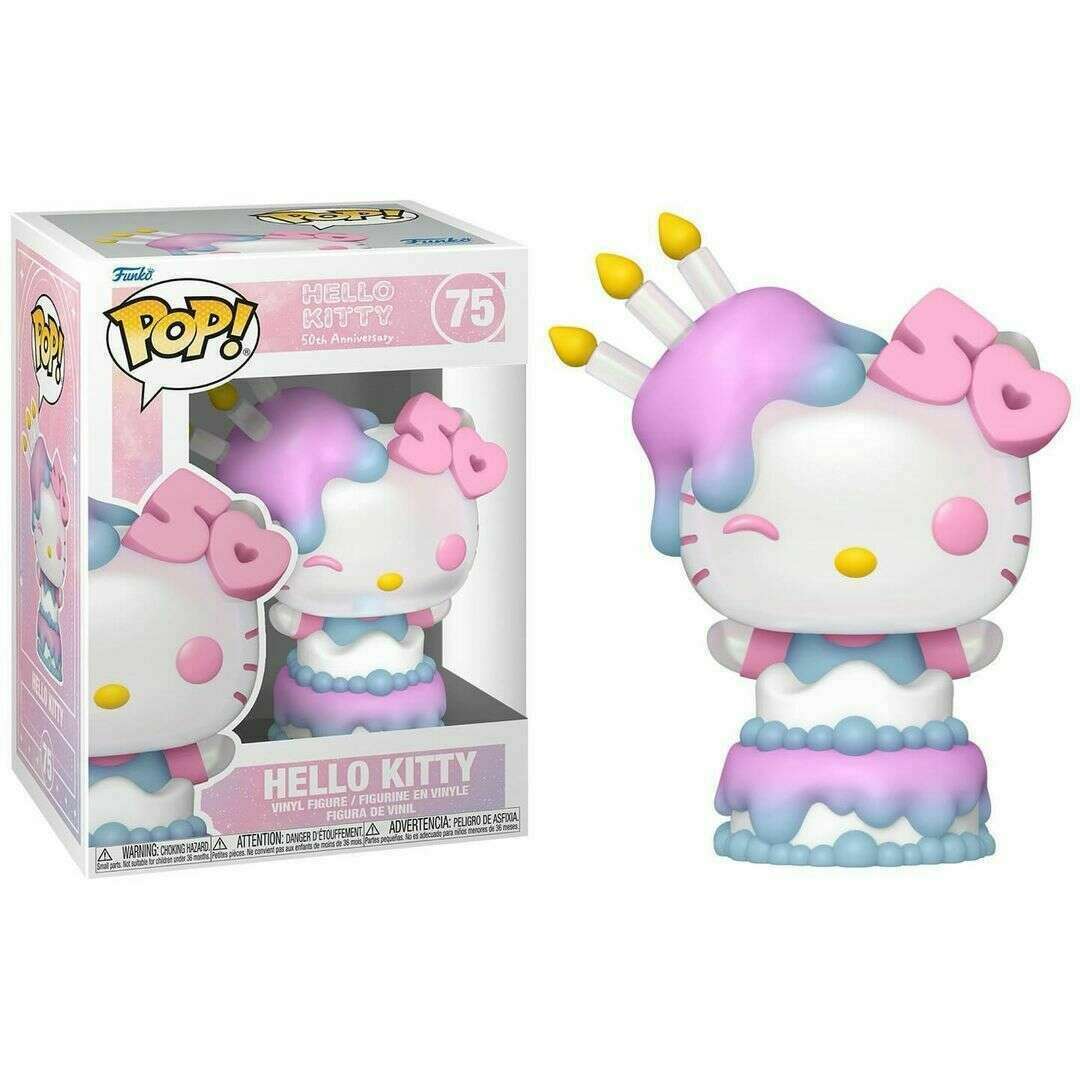 Funko Pop! Sanrio Hello Kitty 50th - Hello Kitty In Cake #75
