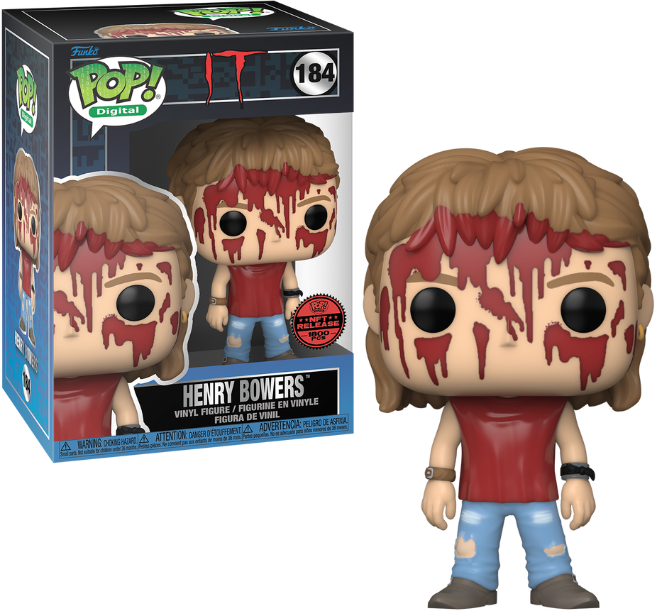 Funko Pop Digital Legendary IT HENRY BOWERS 1800 pcs